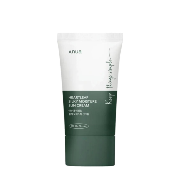 Anua Heartleaf Silk Moisture Sun Cream 2 Heartleaf Silk Moisture Suncream