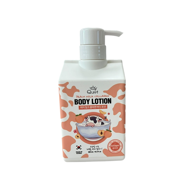 Quert Peach Milk Body Lotion + Collagen 500ml Peach Milk Body Lotion