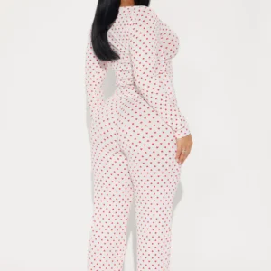 Love You Forever Ribbed Pj Pants Set - Image 3