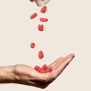 Hims & Hers Biotin Builder Gummy Vitamins with Vitamins B12 and B6, Vitamin D, Gluten Free, No Artificial Sweeteners or Flavors, Wild Cherry Flavor - Image 2