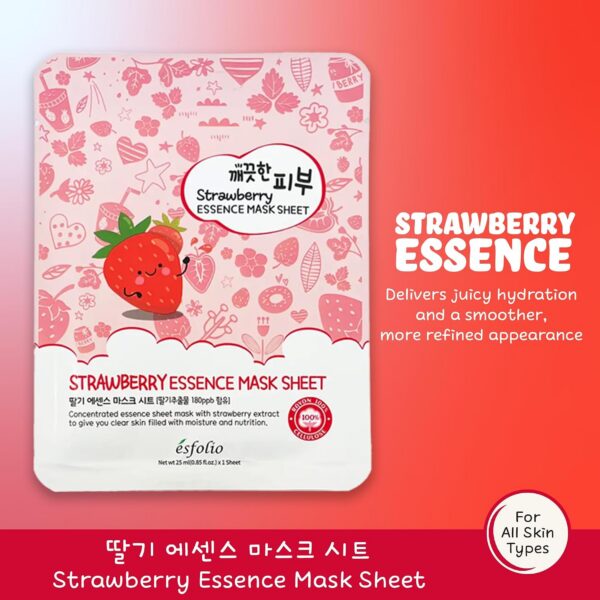 71eq6-b1AYL._SL1500_ Strawberry Essence Mask Sheet
