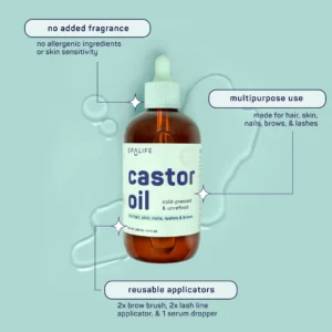 Spa life 100% Pure Castor Oil - Image 2