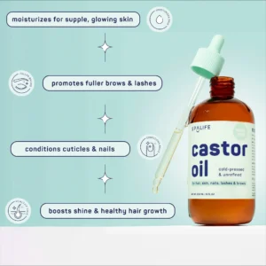 Spa life 100% Pure Castor Oil - Image 3