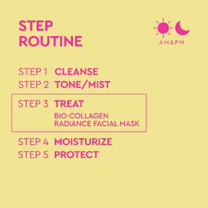BYOMA Bio-Collagen Radiance Facial Mask - Image 5