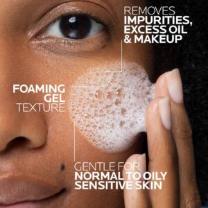 La Roche Posay Purifying Foaming Face Wash, Toleriane Purifying Facial Cleanser for Oily Skin with Niacinamide - Image 7