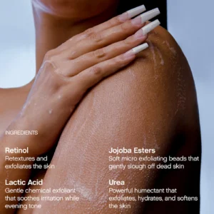 Slather Exfoliating & Smoothing Bar (2 Pack) – Retinol Body Bar for KP, Dry & Textured Skin – Hydrating, Smoothing - Image 7