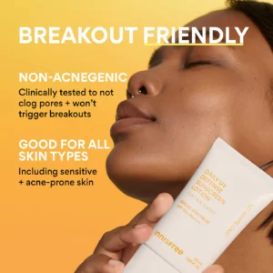 innisfree Daily UV Defense Invisible Korean Sunscreen Lotion Broad Spectrum SPF 50+ PA++++, Size: 1.69 Oz - Image 10