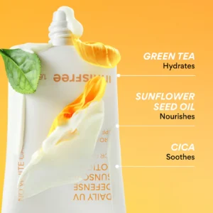 innisfree Daily UV Defense Invisible Korean Sunscreen Lotion Broad Spectrum SPF 50+ PA++++, Size: 1.69 Oz - Image 11
