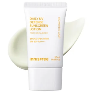 innisfree Daily UV Defense Invisible Korean Sunscreen Lotion Broad Spectrum SPF 50+ PA++++, Size: 1.69 Oz - Image 13